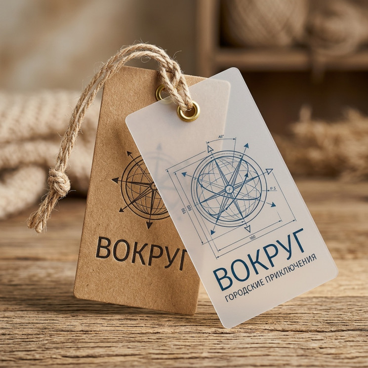 Пластиковые бирки